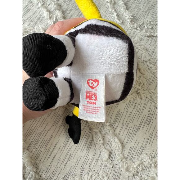 Ty Despicable Me 3 Tom Jail Suit 8 inches Plush Stuffed Character Toy - Picture 4 of 5